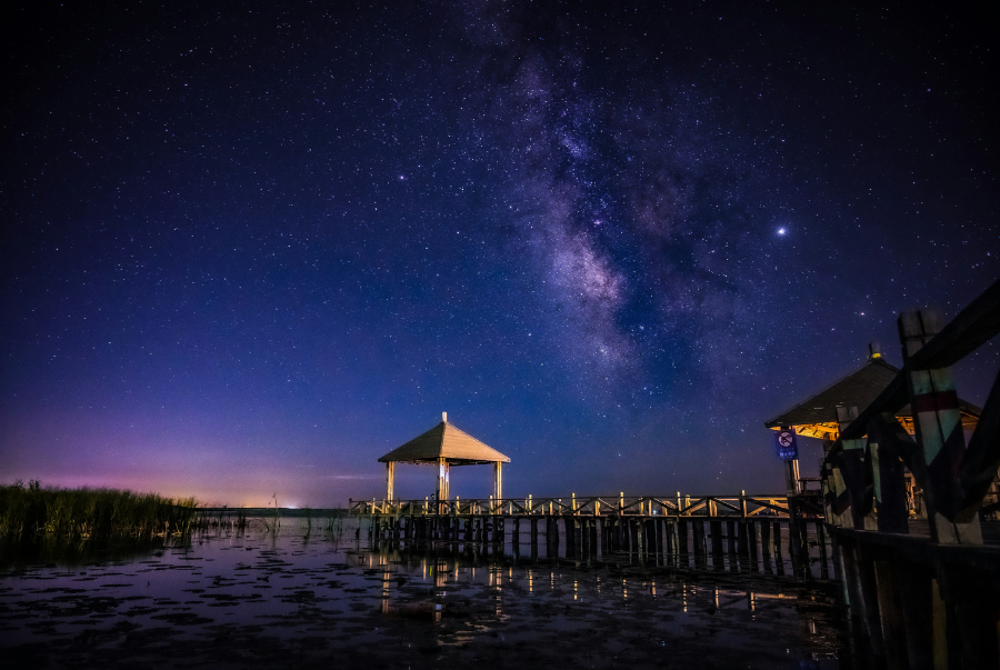 内蒙古土默特左旗：星辰绘就浪漫图卷